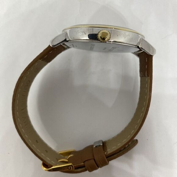 Kate Spade New York 0108 Women Brown Leather White Analog Dial Wrist Watch XX587 - Picture 11 of 12